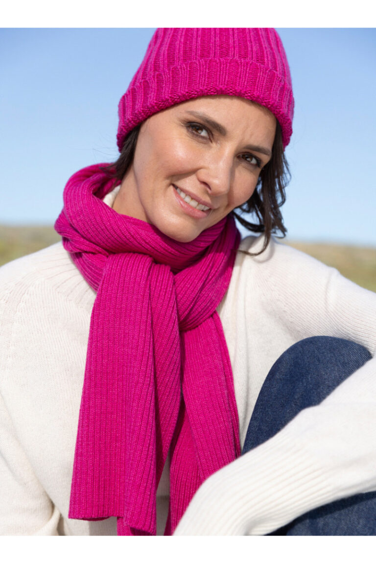 Maison Solfin - Écharpe en laine mérinos Made in France| B.Solfin