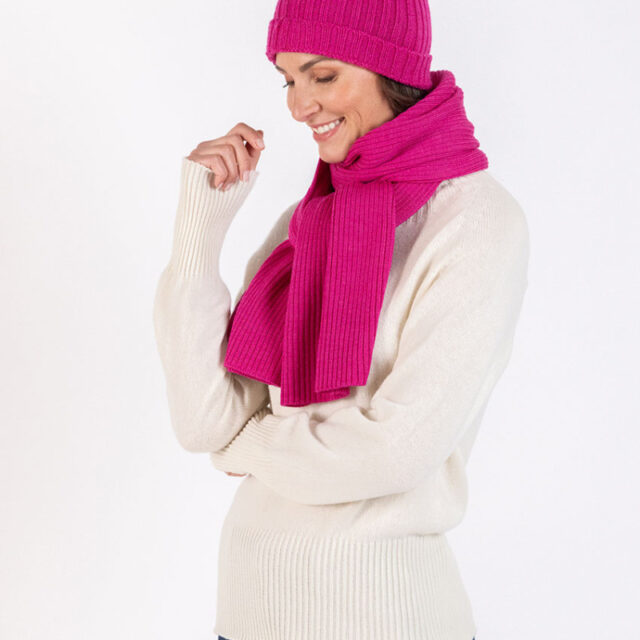 Maison Solfin - Écharpe en laine mérinos Made in France| B.Solfin