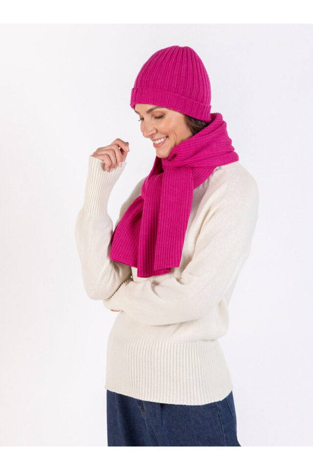 Maison Solfin - Écharpe en laine mérinos Made in France| B.Solfin