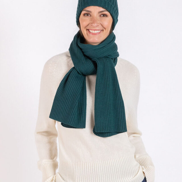 Maison Solfin - Écharpe en laine mérinos Made in France| B.Solfin