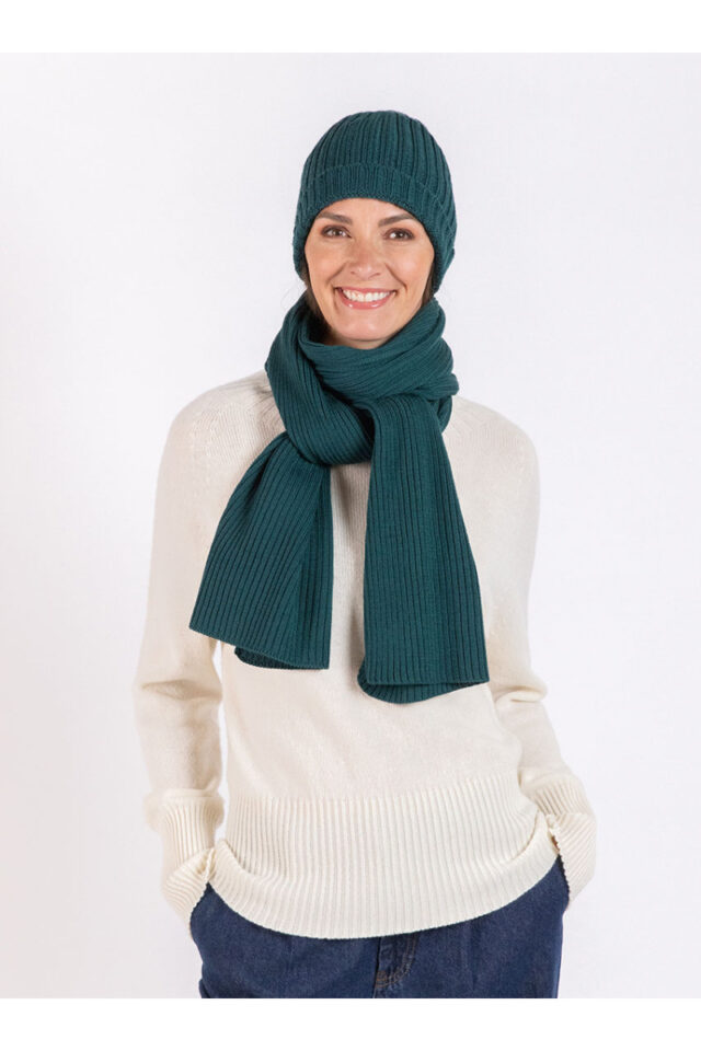 Maison Solfin - Écharpe en laine mérinos Made in France| B.Solfin