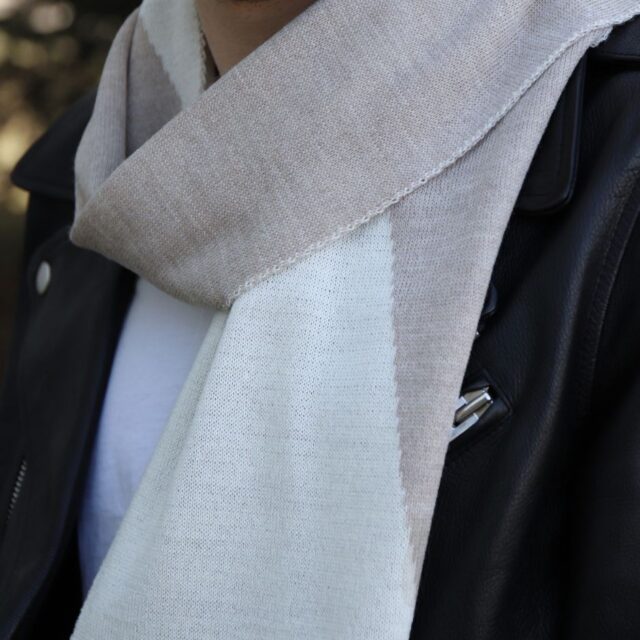 Maison Bonnefoy - Echarpe Johan Ecru-beige (Johan)