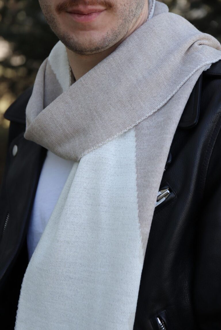 Maison Bonnefoy - Echarpe Johan Ecru-beige (Johan)