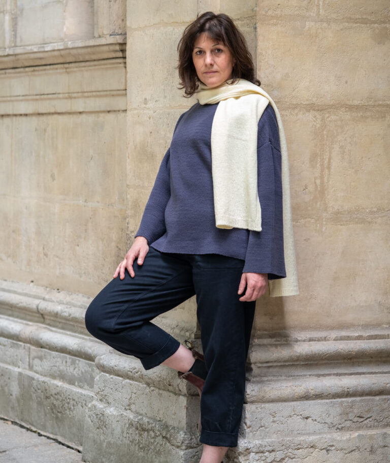Ardelaine - Echarpe longue en laine mérinos ardéchoise