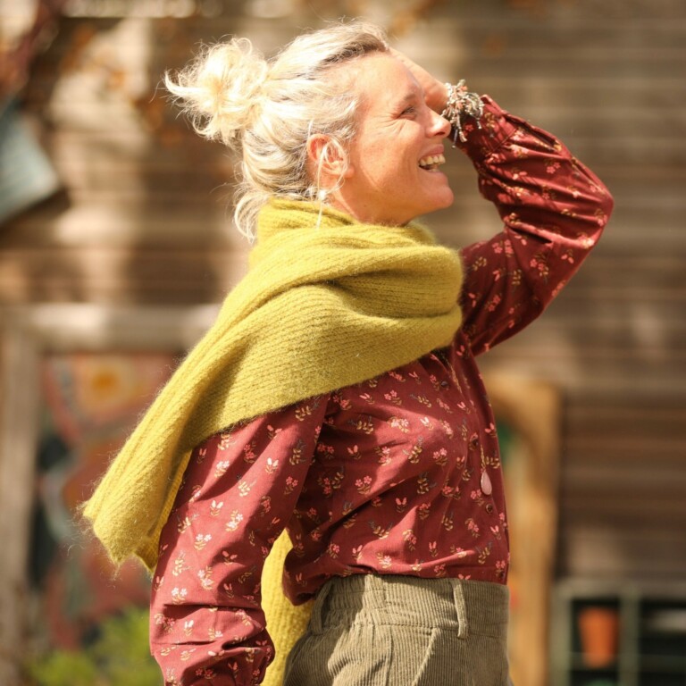 Quintessence - Echarpe Véra - Citron vert