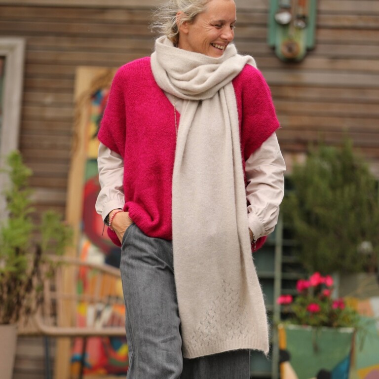 Quintessence - Echarpe Zénia - Ficelle