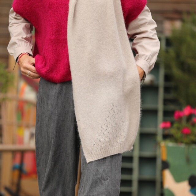 Quintessence - Echarpe Zénia - Ficelle