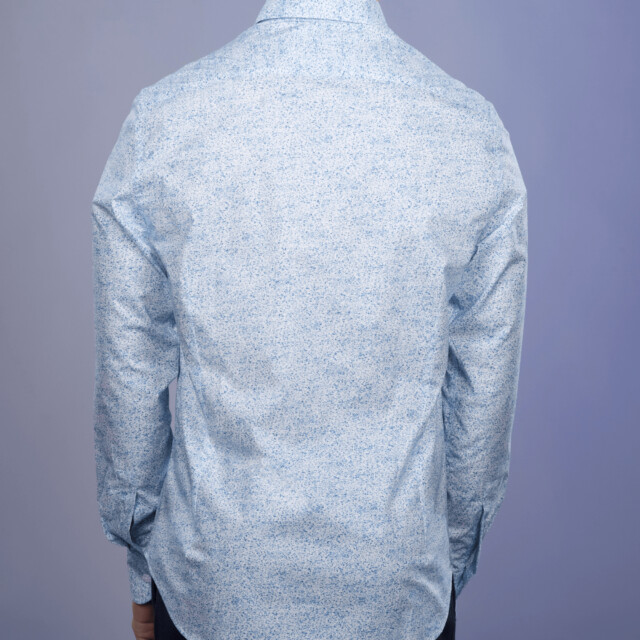 - Chemise Imprimée "Abstraction" - Col Souple