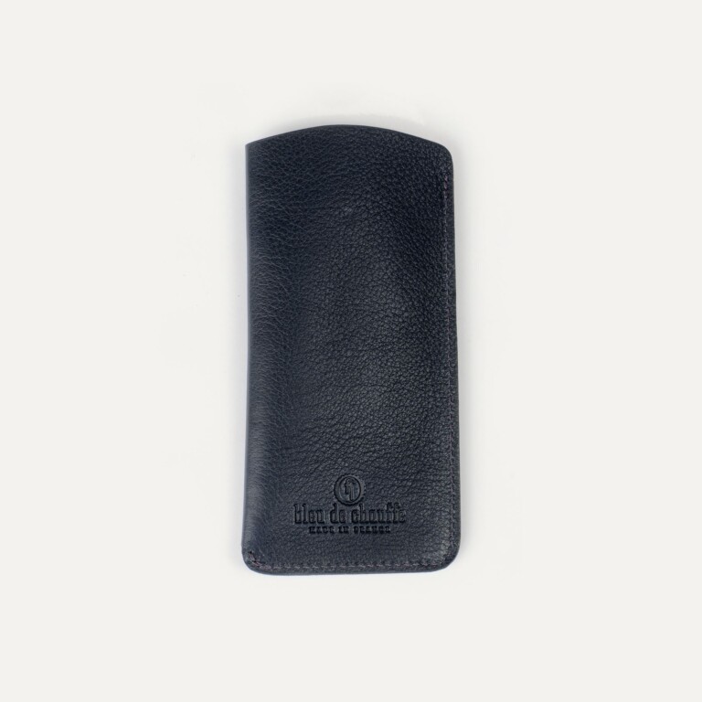 Bleu De Chauffe - Etui Lunette Binocle - Bleu Marin