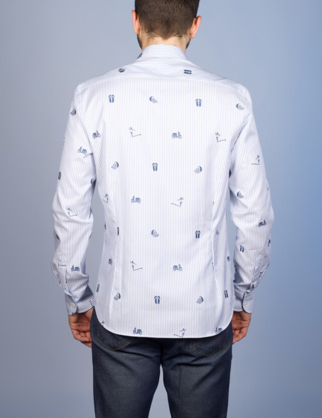 La Chemise Française - Chemise Balnéaire - Col Souple