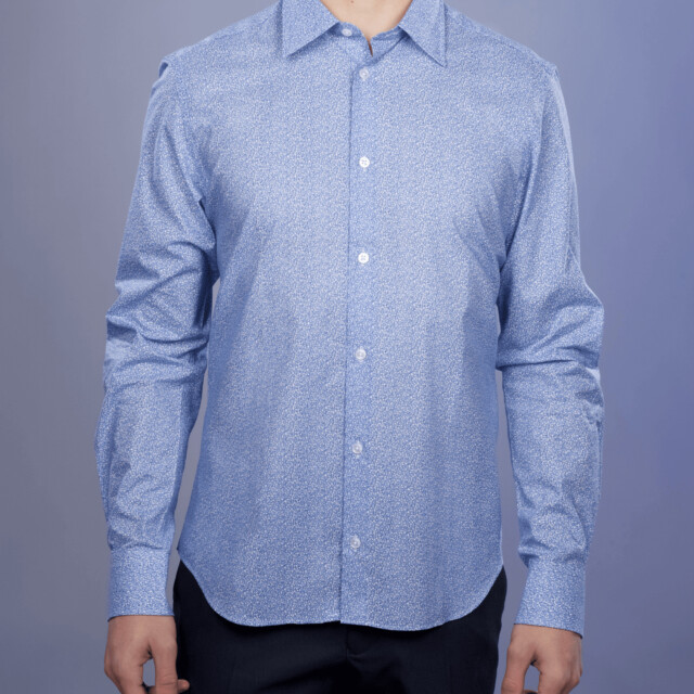 La Chemise Française - Chemise Imprimée "Floraison" - Col Souple - Coupe Ajustée