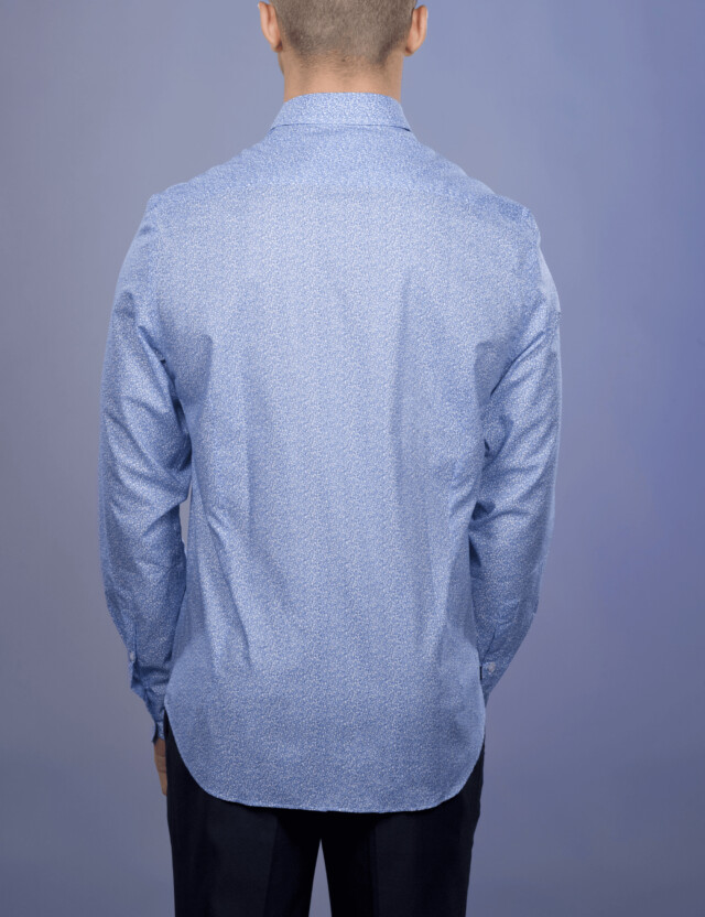 La Chemise Française - Chemise Imprimée "Floraison" - Col Souple - Coupe Ajustée