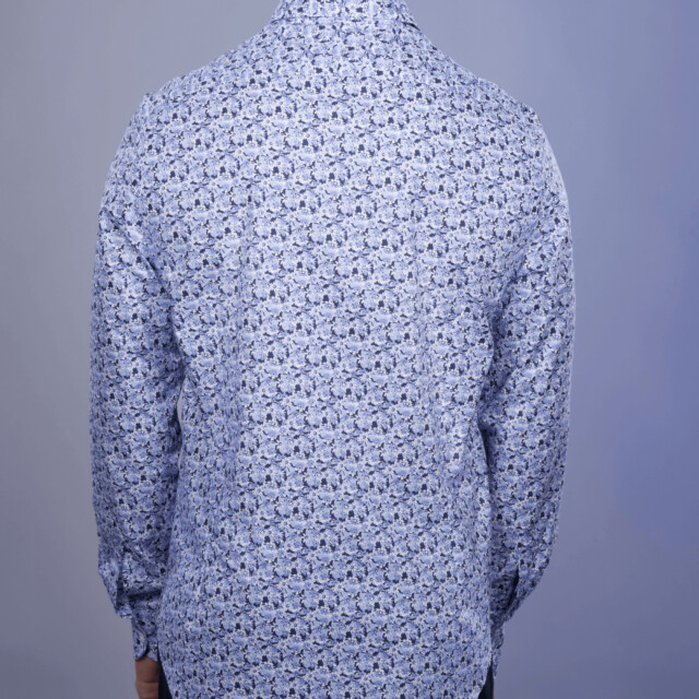 La Chemise Française - Chemise Imprimée "Floraison" - Col Souple - Coupe Ajustée