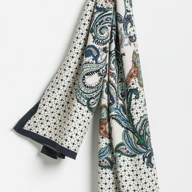 Maison Solfin - Foulard carré en viscose Made in France| B.Solfin