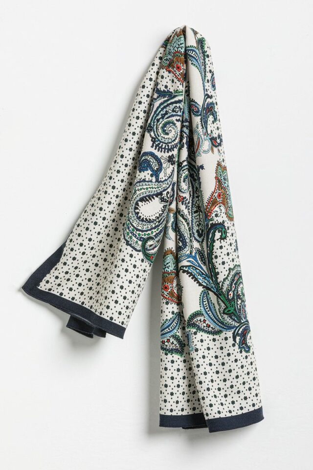 Maison Solfin - Foulard carré en viscose Made in France| B.Solfin