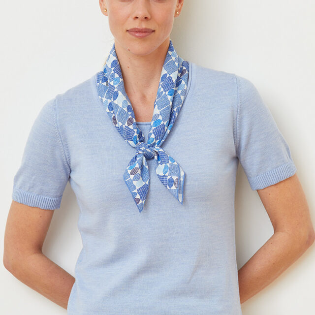 Maison Solfin - Foulard carré Made in France| B.Solfin