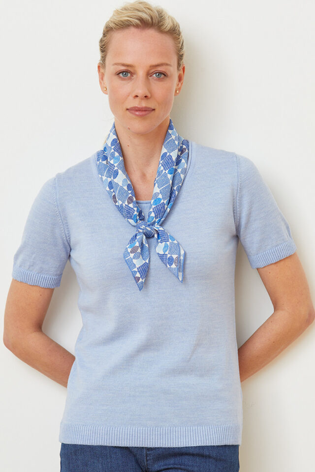 Maison Solfin - Foulard carré Made in France| B.Solfin