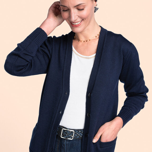 Maison Solfin - Gilet en laine Made in France| B.Solfin
