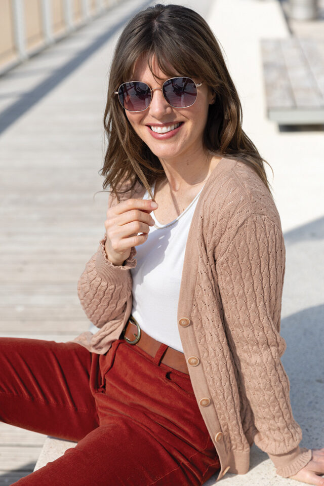 Maison Solfin - Gilet en laine Made in France| B.Solfin