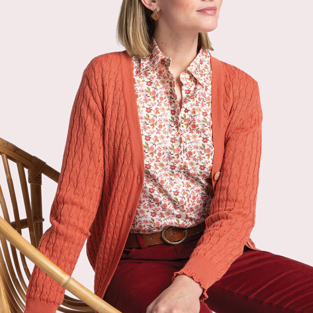 Maison Solfin - Gilet en laine Made in France| B.Solfin