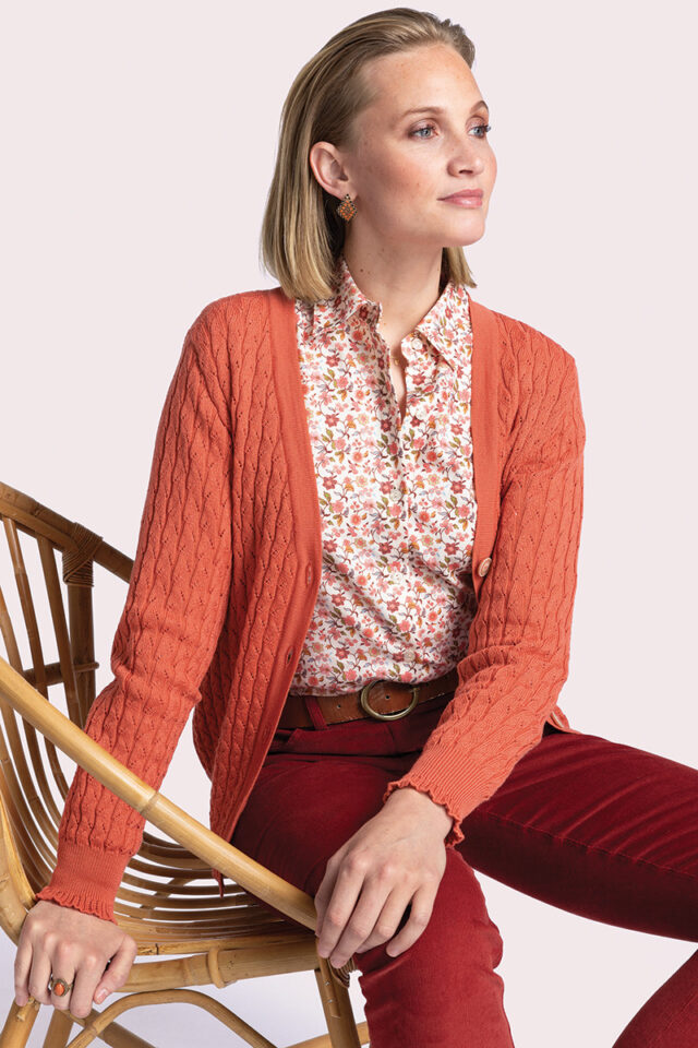 Maison Solfin - Gilet en laine Made in France| B.Solfin