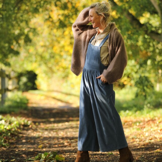 Quintessence - Gilet capuche Tulia - Moka