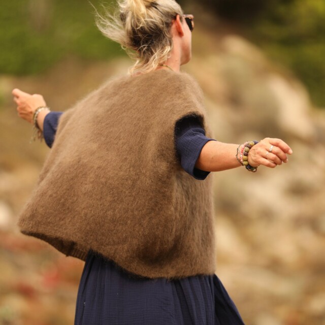 Quintessence - Gilet Cassiopé - Camel