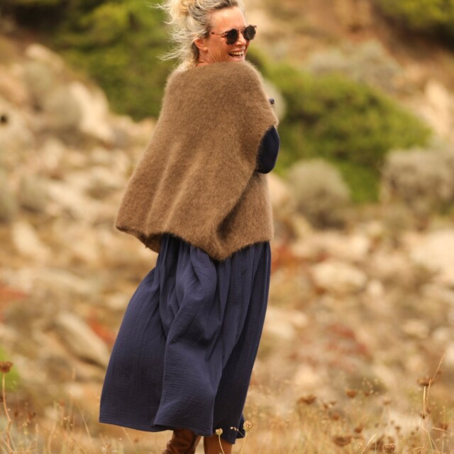 Quintessence - Gilet Cassiopé - Camel