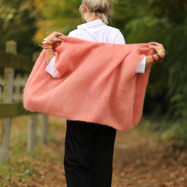 Quintessence - Gilet  Cassiopé - Rose boisé