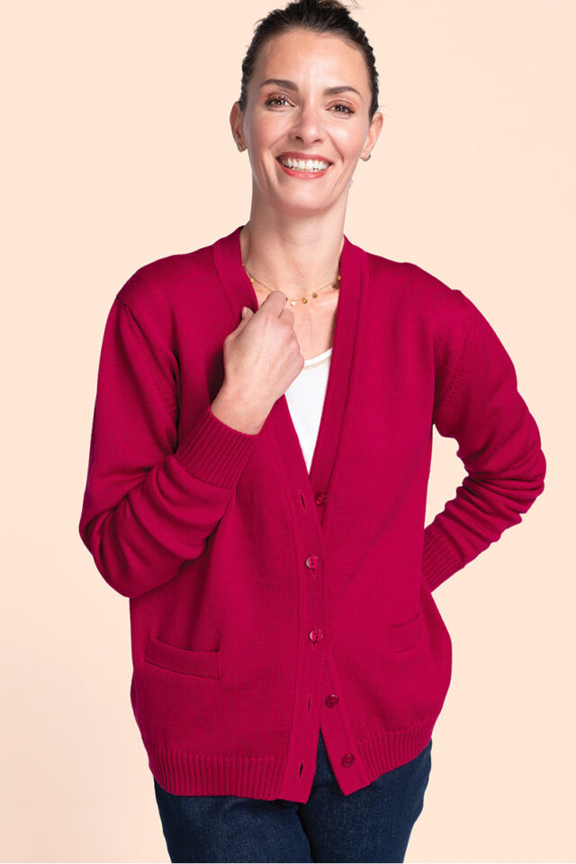 Maison Solfin - Gilet laine en jersey épais Made in France| B.Solfin