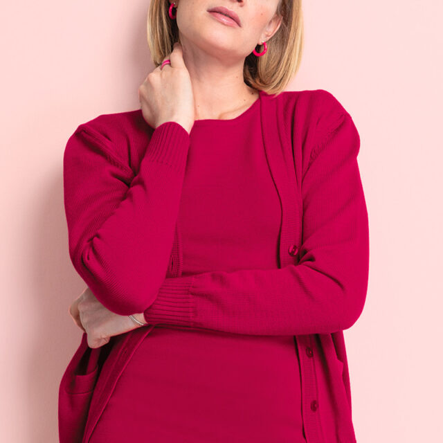 Maison Solfin - Gilet laine en jersey épais Made in France| B.Solfin