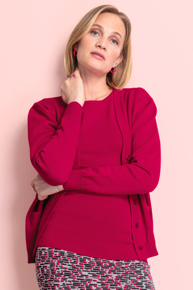 Maison Solfin - Gilet laine en jersey épais Made in France| B.Solfin