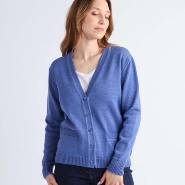 Maison Solfin - Gilet laine en jersey épais Made in France| B.Solfin