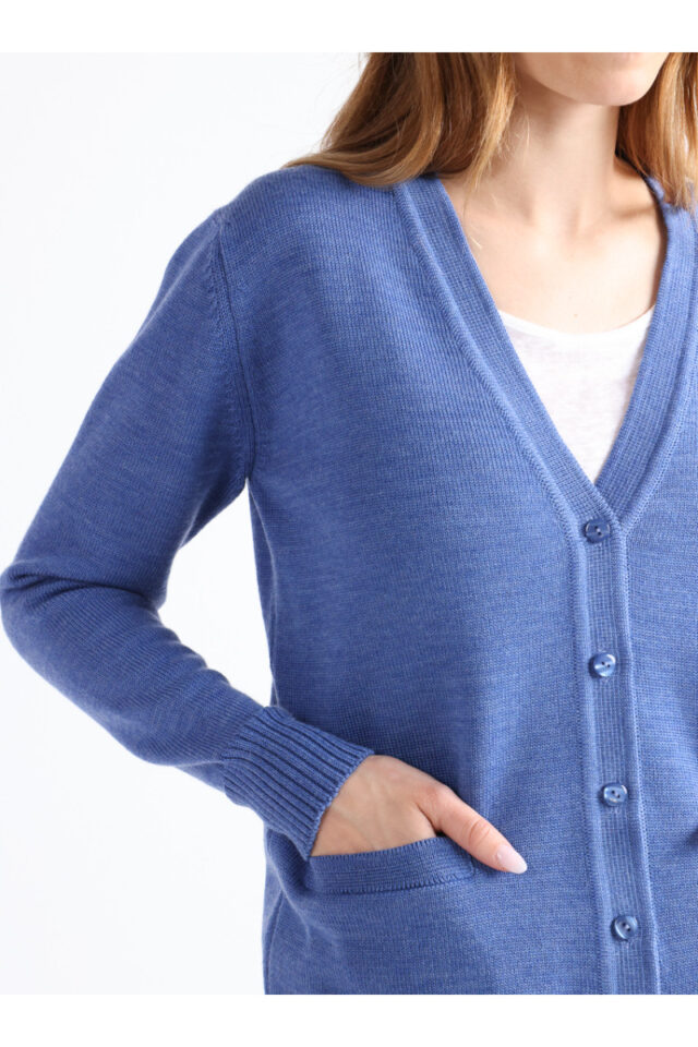 Maison Solfin - Gilet laine en jersey épais Made in France| B.Solfin