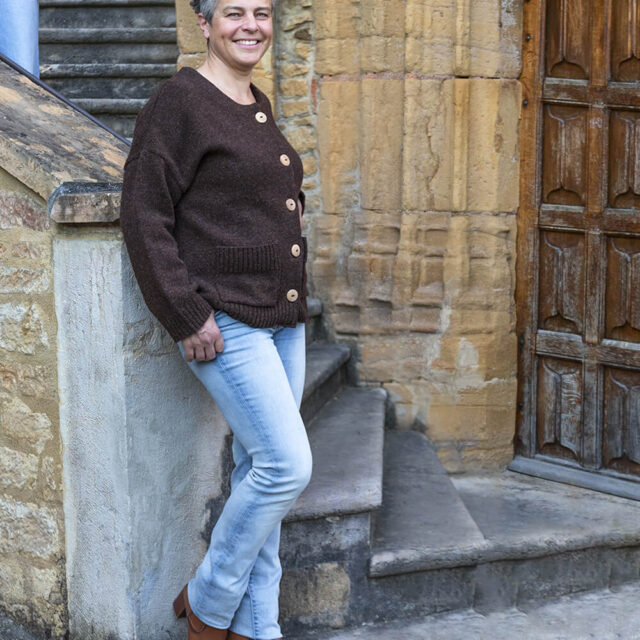 Ardelaine - Gilet en laine - Bruen