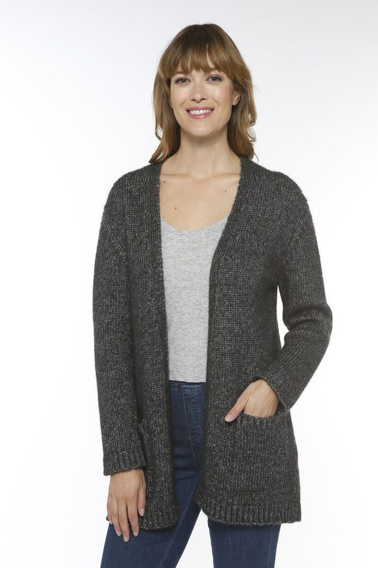 Maison Solfin - Gilet laine baby alpaga Made in France| B.Solfin