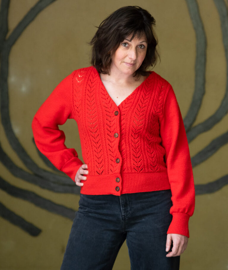 Ardelaine - Gilet en laine mérinos ardéchoise - Usclades