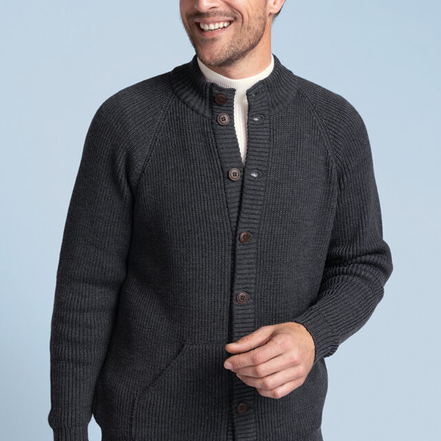 Maison Solfin - Gilet laine homme Made in France| B.Solfin