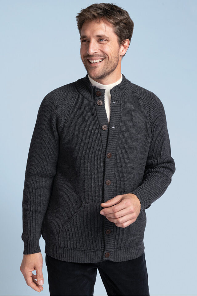 Maison Solfin - Gilet laine homme Made in France| B.Solfin