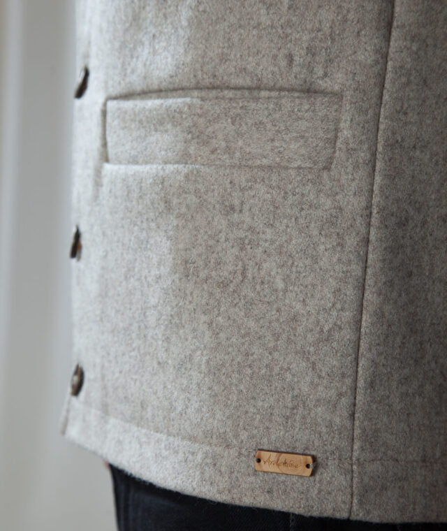 Ardelaine - Gilet sans manche en laine fin de collection - Ladreyt