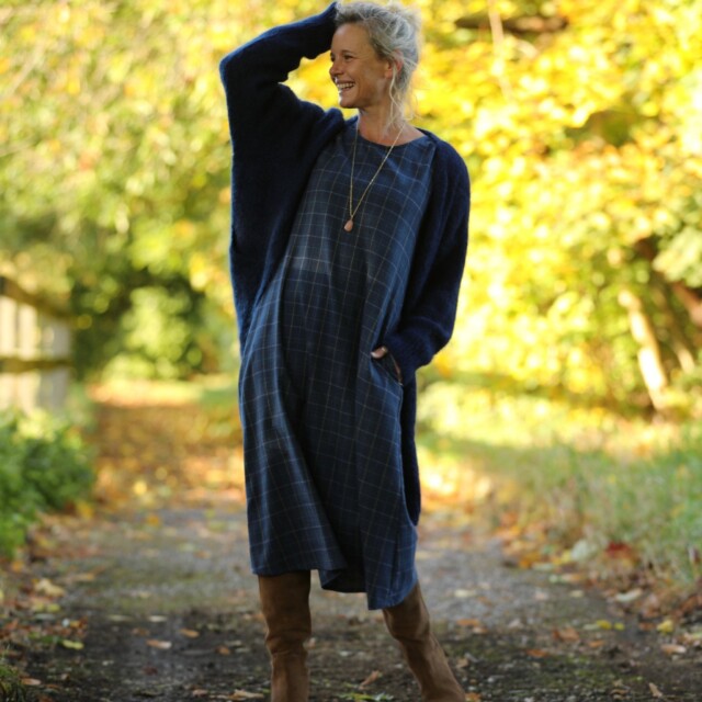 Quintessence - Gilet Naïs - Bleu marine