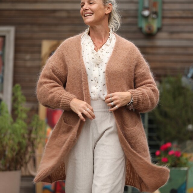 Quintessence - Gilet Naïs - Camel