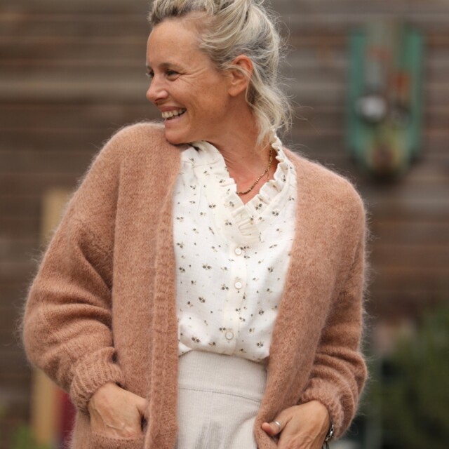 Quintessence - Gilet Naïs - Camel