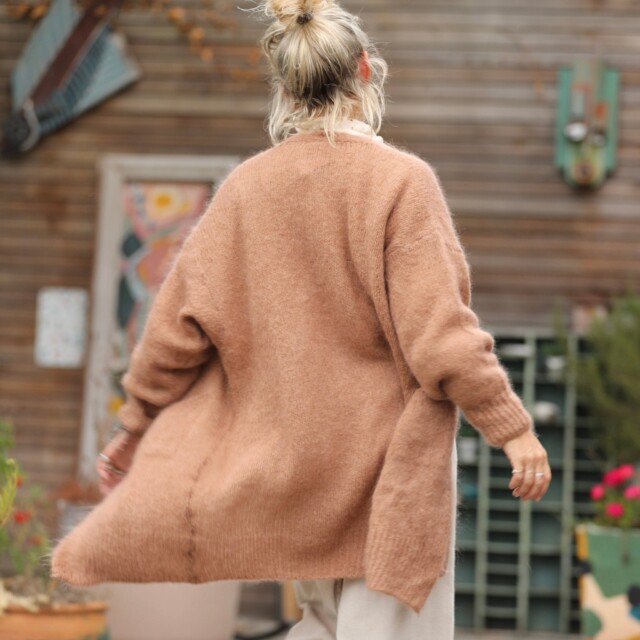 Quintessence - Gilet Naïs - Camel