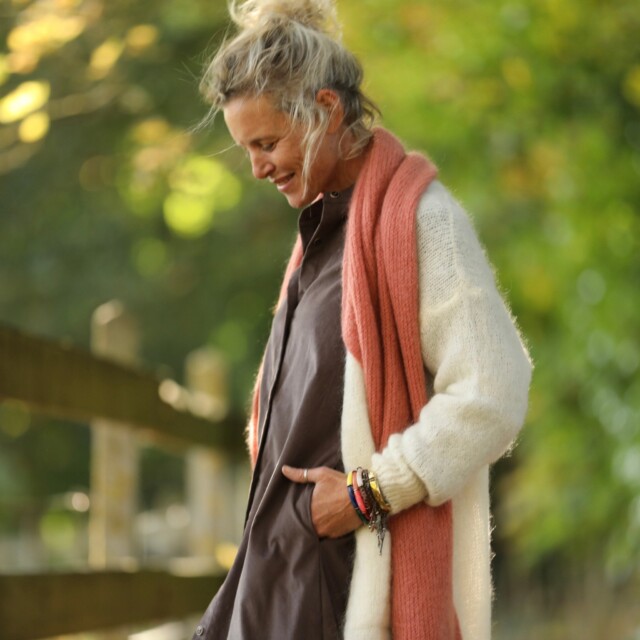 Quintessence - Gilet Naïs - Ivoire