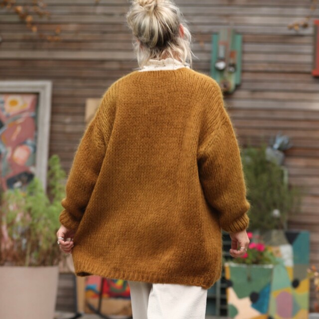 Quintessence - Gilet Prisca Cannelle