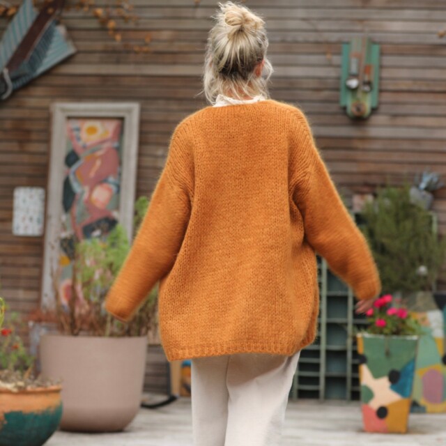 Quintessence - Gilet Prisca Safran