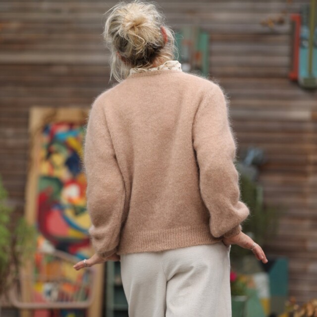 Quintessence - Gilet Sélène - Camel