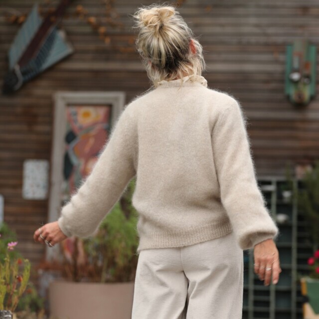 Quintessence - Gilet Sélène -Ficelle