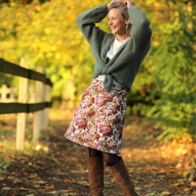 Quintessence - Gilet Sélène - Kaki